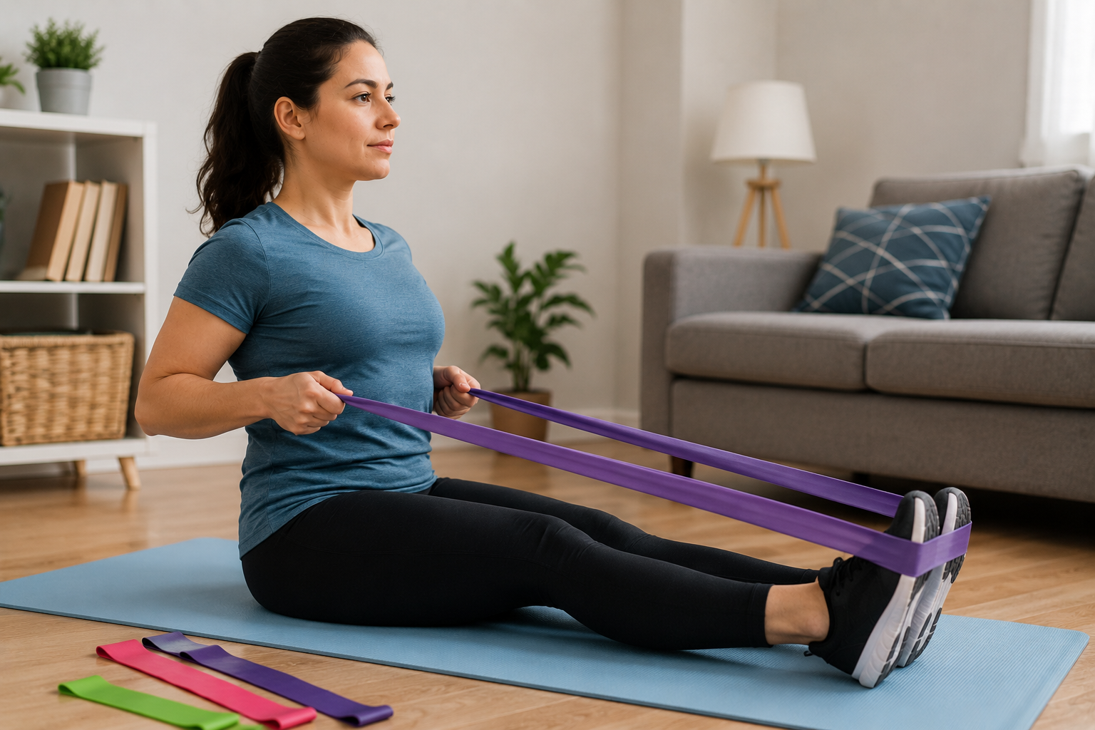 Resistance Bands Help Improve Strength